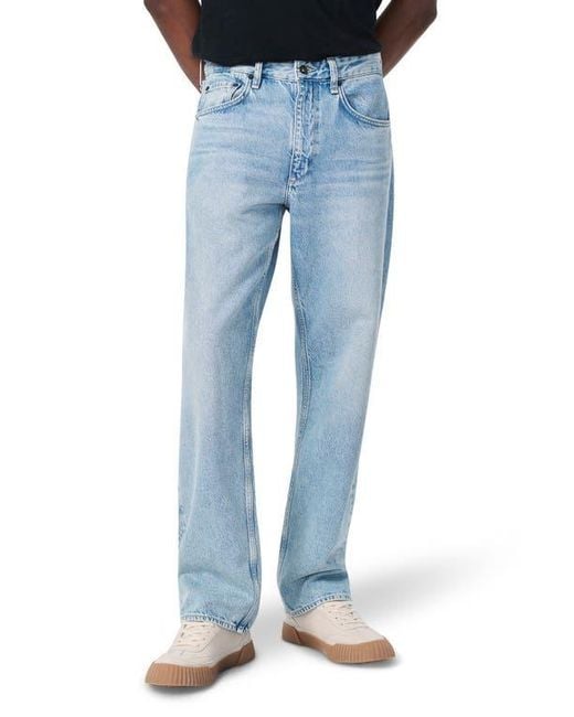 Rag & Bone Fit 4 Authentic Rigid Straight Leg Jeans in Blue for Men | Lyst