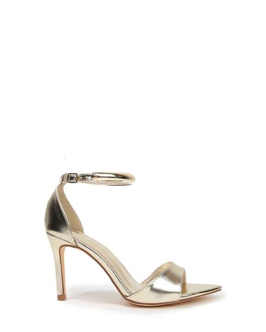 BERNESS Metallic Ankle Strap Sandal
