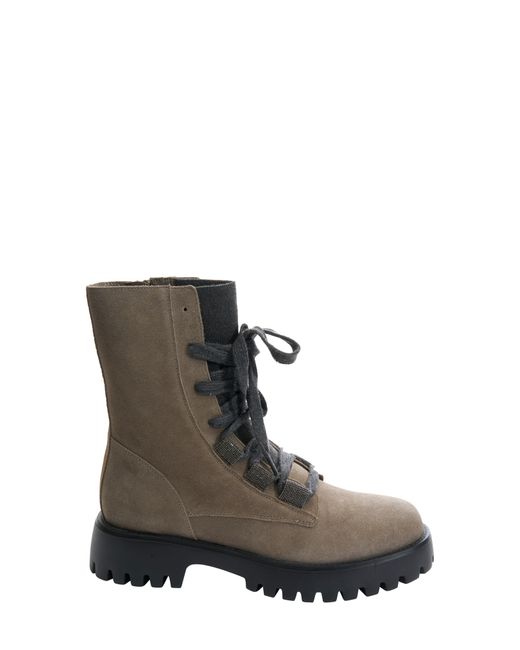 Vaneli Gray Zabou Water Resistant Lace-up Boot