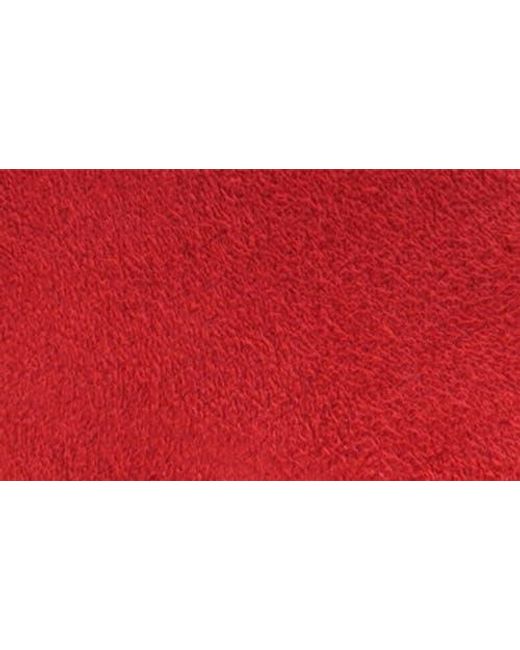 Journee Collection Red Issla Metal Trim Bootie