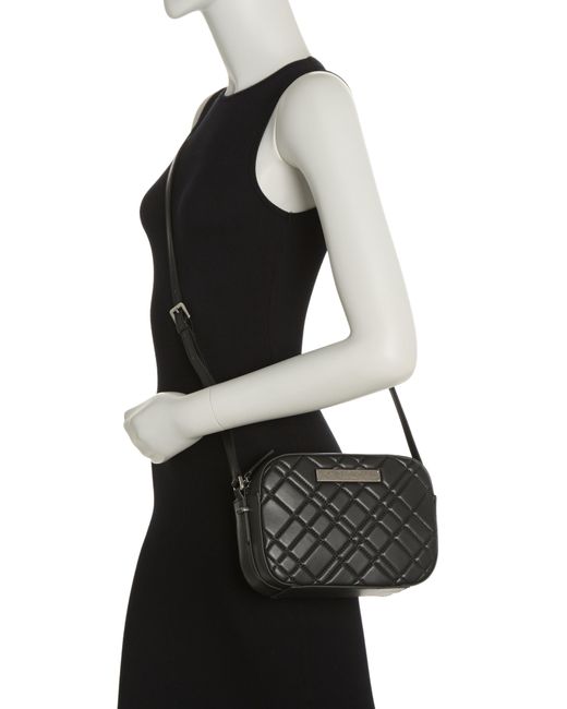 Kurt Geiger Brixton Quilted Camera Bag in Black Lyst