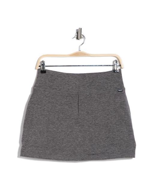 DKNY Black Spacedye Skort