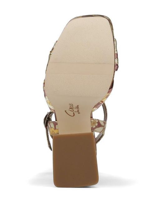 Circus by Sam Edelman Multicolor Audrea Block Heel Platform Sandal