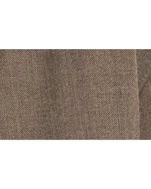 Theory Brown Virgin Wool Modern Aviator Jacket for men