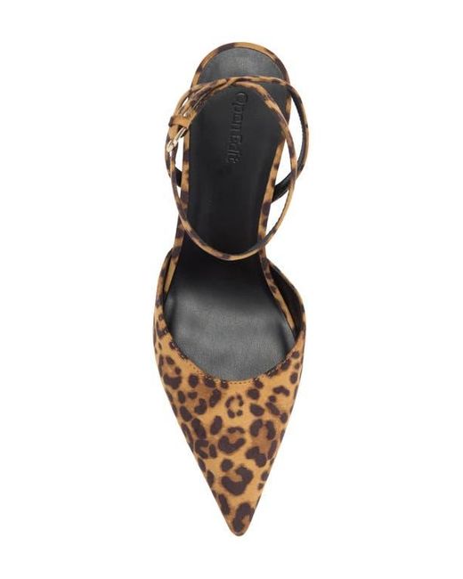 Open Edit Multicolor Neesha Ankle Strap Pump
