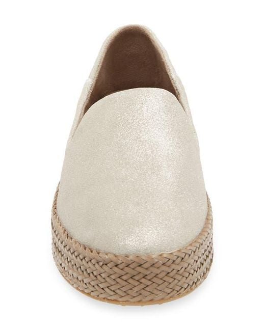 TOMS White Carolina Platform Espadrille Sneaker