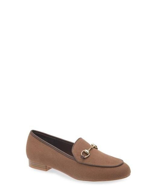 Tahari Brown Alhambra Bit Loafer