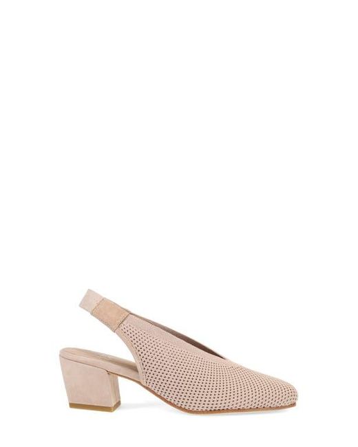Eileen Fisher Pink Vasa Block Heel Knit Slingback Pump