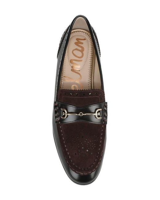 Sam Edelman Black Liona Bit Loafer
