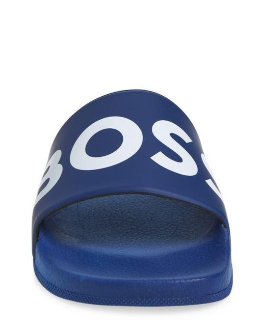 Boss Blue Sean Slide Sandal for men