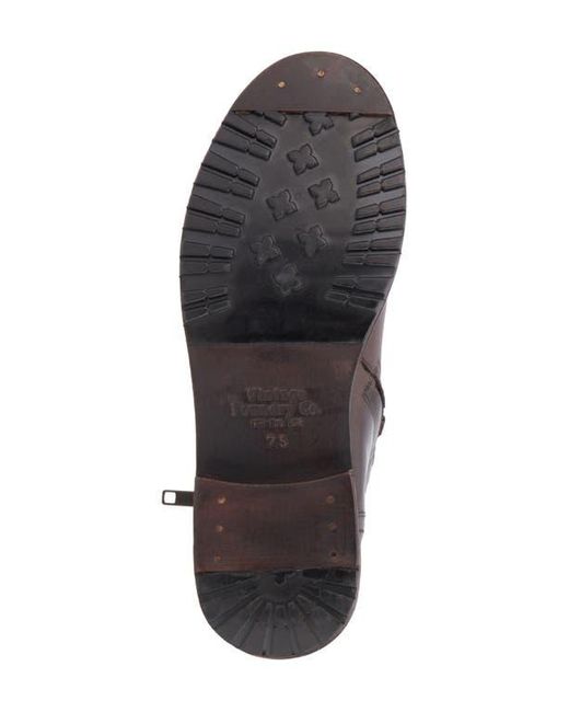 Vintage Foundry Brown Umay Moto Boot