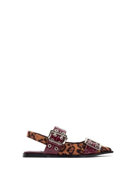 Jeffrey Campbell Brown Debb Slingback Flat