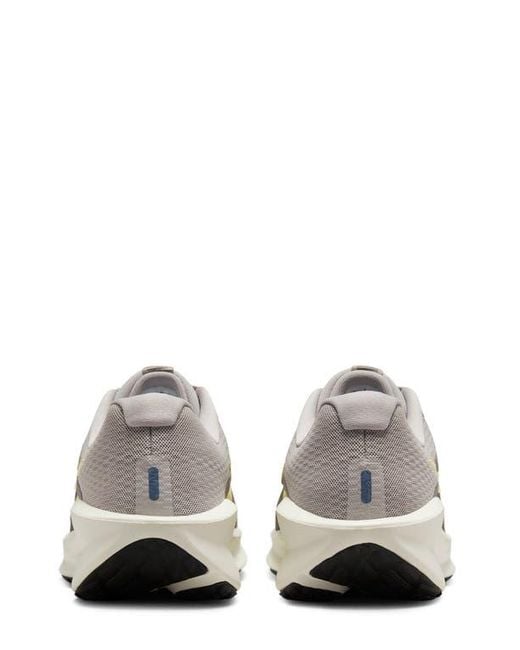 Nike White Downshifter 13 Running Shoe for men