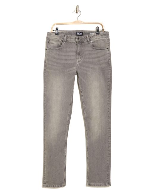 DKNY Gray Bedford Slim Jeans for men
