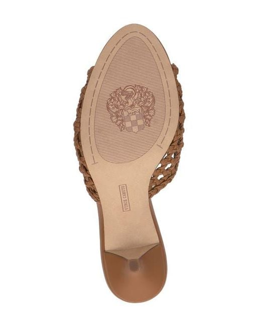 Vince Camuto Brown Prilany Mule Sandal