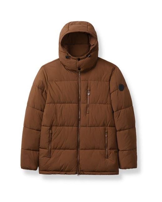 Noize Brown Baltimore Puffer for men