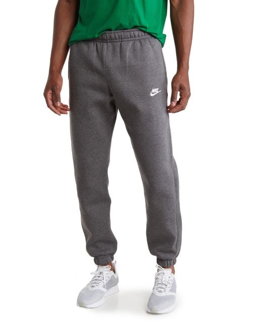 Nike Black Sportswear Club Fleece Sweatpants for men
