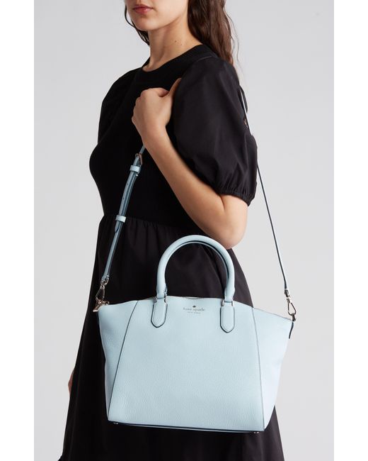 Kate Spade Blue Parker Medium Satchel Bag
