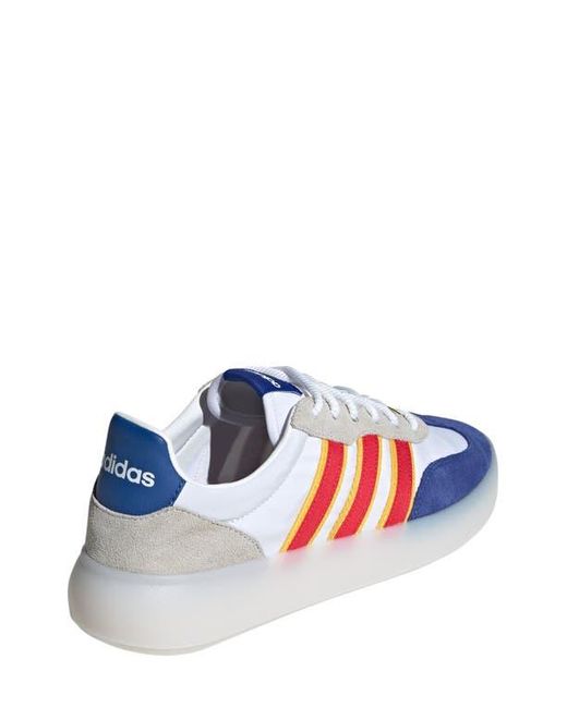 Adidas White Barreda Decode Sneaker for men