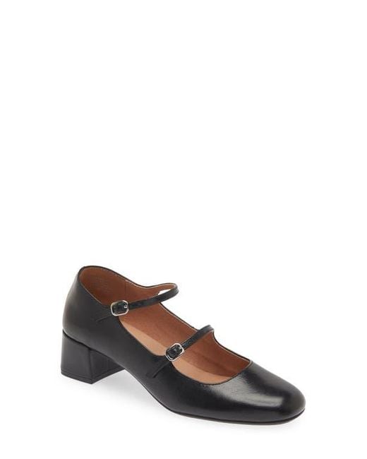 Madewell Brown The Nettie Heeled Mary Jane