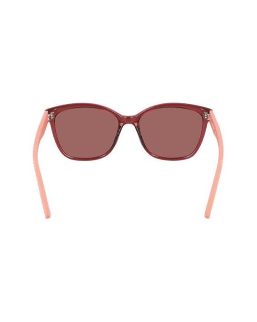 Converse Pink Oversized Square Frame Sunglasses