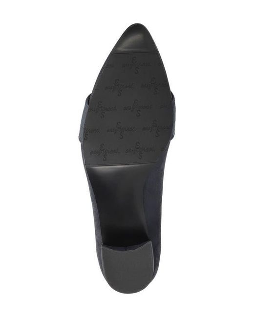 Easy Street Blue Amber Pointed Toe Pump