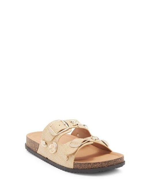 Top Moda Natural Arissa Slide Sandal