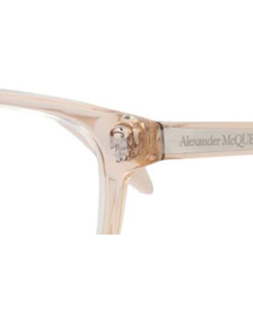 McQueen Multicolor 53Mm Square Optical Glasses