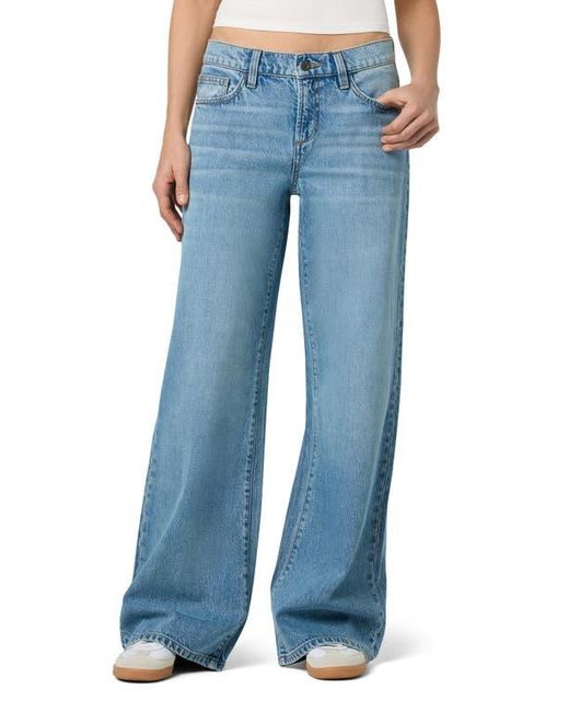 Joe's Jeans Blue Low Rise Wide Leg Jeans