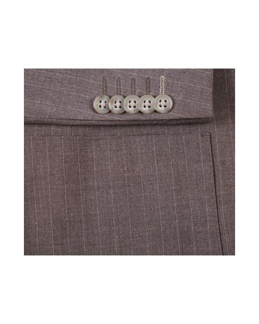 English Laundry Gray Two-Button Flat Front Suit for men