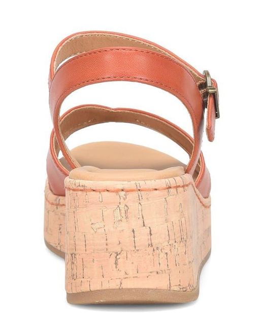 B O C BY BØRN Pink Lessa Wedge Sandal