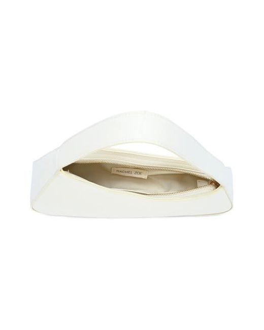 Rachel Zoe White Asymmetric Shoulder Bag