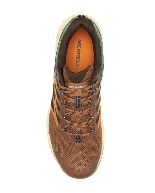 Merrell Brown Nova 3 Trail Sneaker for men