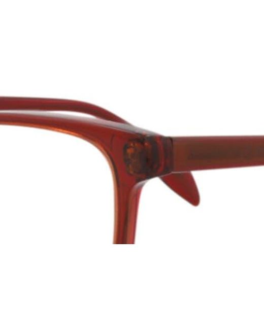 McQueen Brown 53Mm Rectangular Optical Glasses