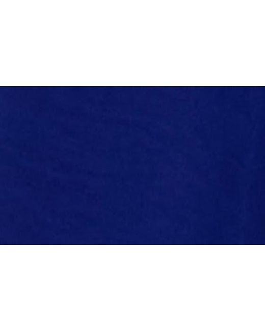 Connected Apparel Blue Tie Waist Maxi Dress