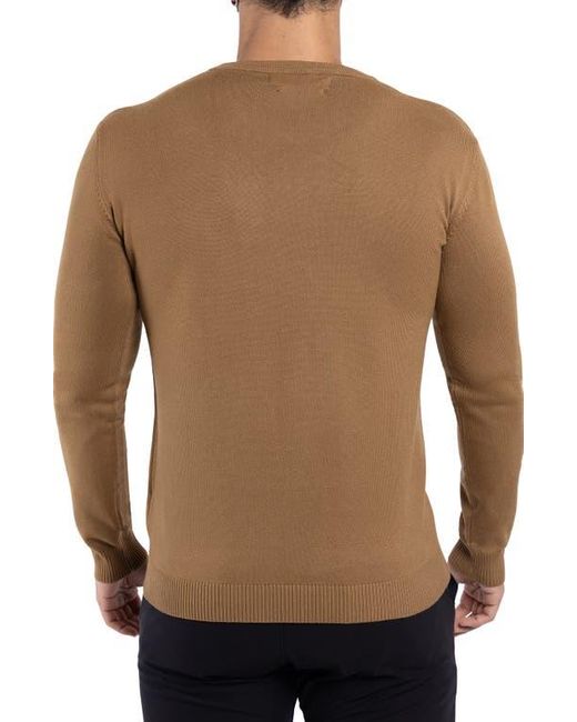 Xray Jeans Green Knit Crewneck Sweater for men