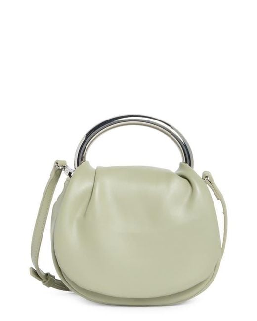 BCBGMAXAZRIA Metallic Statement Hardware Clutch