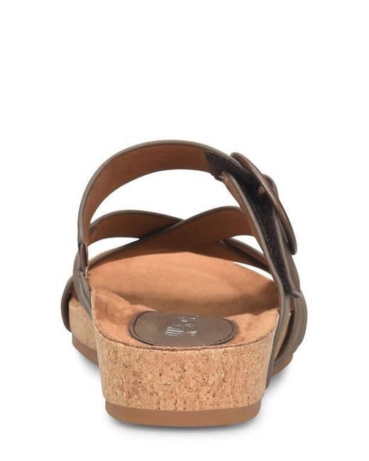 EuroSoft Brown Gwenda Slide Sandal