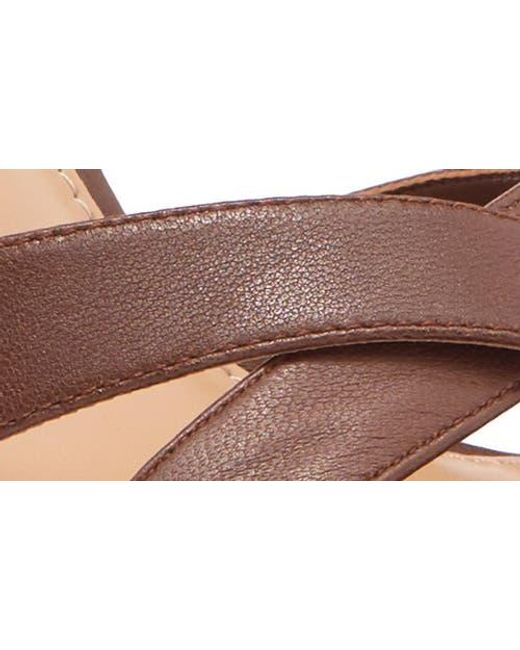 Steve Madden Brown Renley Block Heel Ankle Strap Sandal