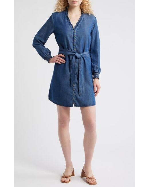 cloth and stone denim dress & Hazel and Olive sells boutique clothing similar to brands like Pink Lily Lightweight Stone Wash Denim Shirtdress