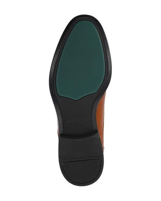 Vance Co. Brown Alec Cap Toe Derby for men