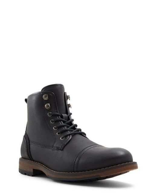 ALDO Black Donovan Side Zip Boot for men