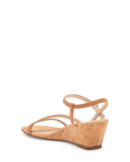 Stuart Weitzman Metallic Oasis 50 Wedge Sandal