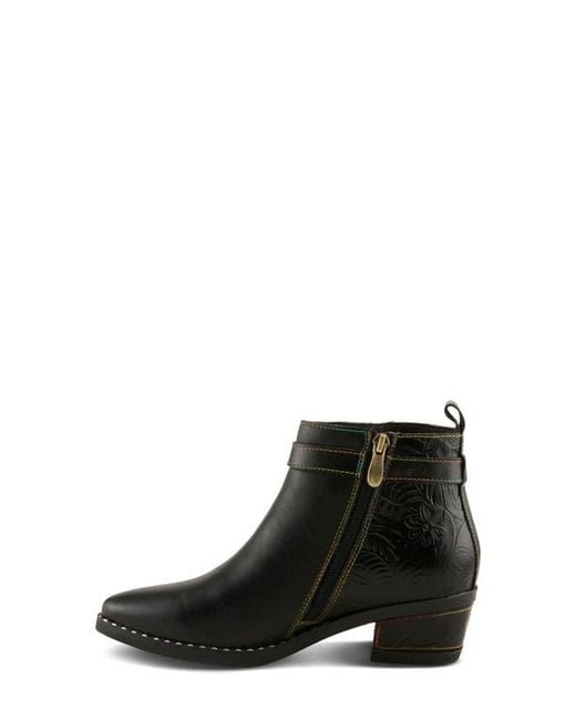 Spring Step Black Acree Bootie