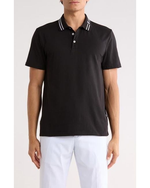 DKNY Black Reyes Polo for men