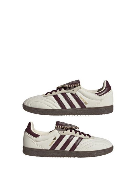Adidas White Samba Lt Sneaker