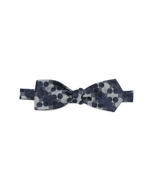 Edward Armah Tonal Silk Bow Tie In Charcoal At Nordstrom Rack In Gray For Men Lyst 6134