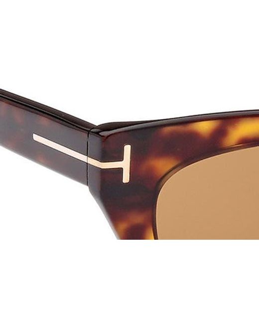Tom Ford Multicolor Juliette 52Mm Cat Eye Sunglasses