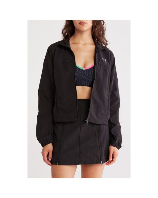 PUMA Black Dare To Oversize Woven Jacket