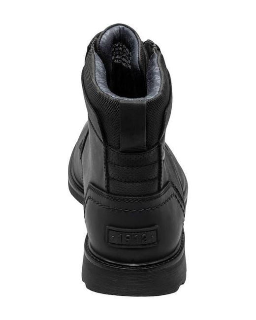 Nunn Bush Black 1912 Plain Toe Boot for men
